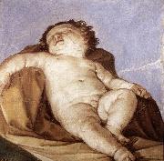 RENI, Guido Sleeping Putto dru oil painting reproduction